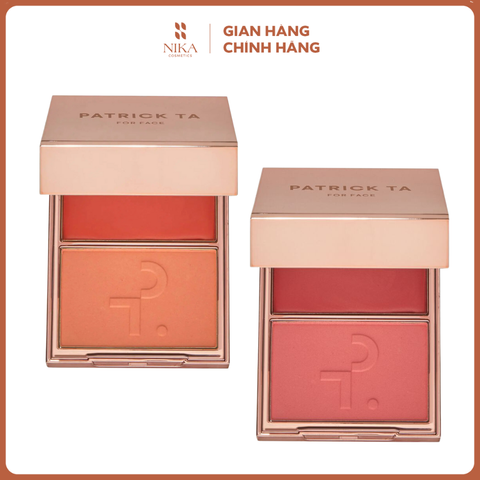 Phấn Má Hồng Patrick Ta Double Take Creme & Powder Blush