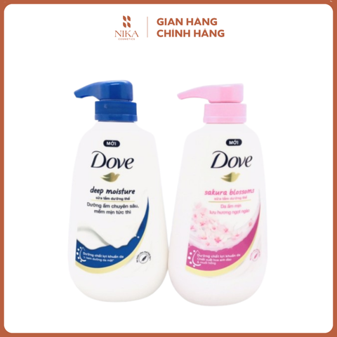 Sữa tắm dưỡng thể Dove 500g