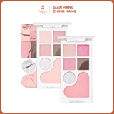 Bảng Phấn Mắt + Má Hồng Romand Bare Layer Palette