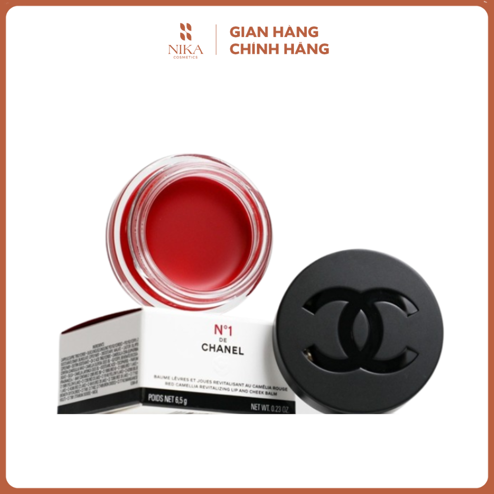 Son Dưỡng N 1 De Chanel Baume Lèvres Et Joues Au Camélia Rouge Red Camellia Lip And Cheek Balm 6.5G
