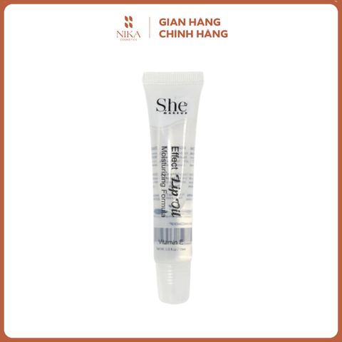 Son Bóng She MakeUp Effect Lip Oil Moisturizing Formula  15Ml