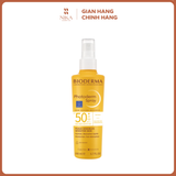 Xịt Chống Nắng Bioderma Photoderm Spray Sensitive Skin 200Ml