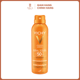 Xịt Chống Nắng Vichy Ideal Soleil Fresh Face Mist 75Ml