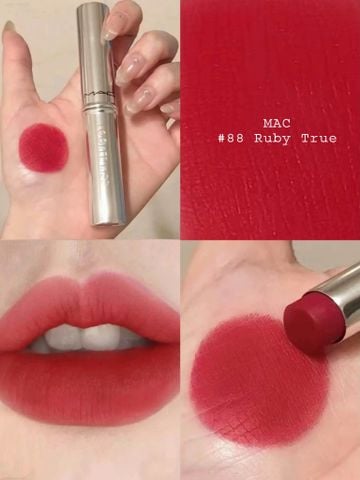 Son Thỏi MAC Locked Kiss 24hr Lipstick 1.8g