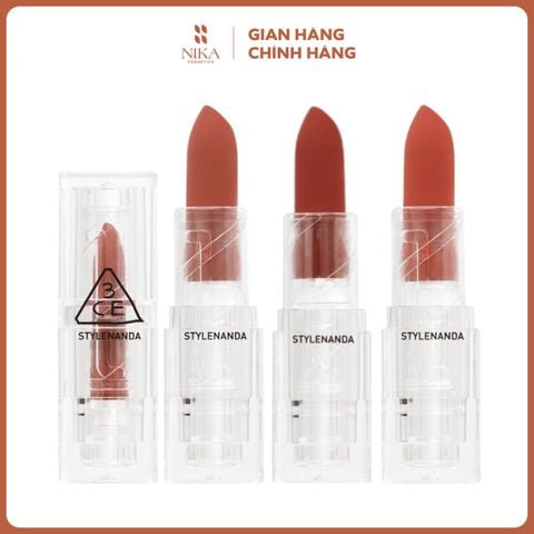 Son Thỏi 3Ce Soft Matte Lipstick Clear Layer