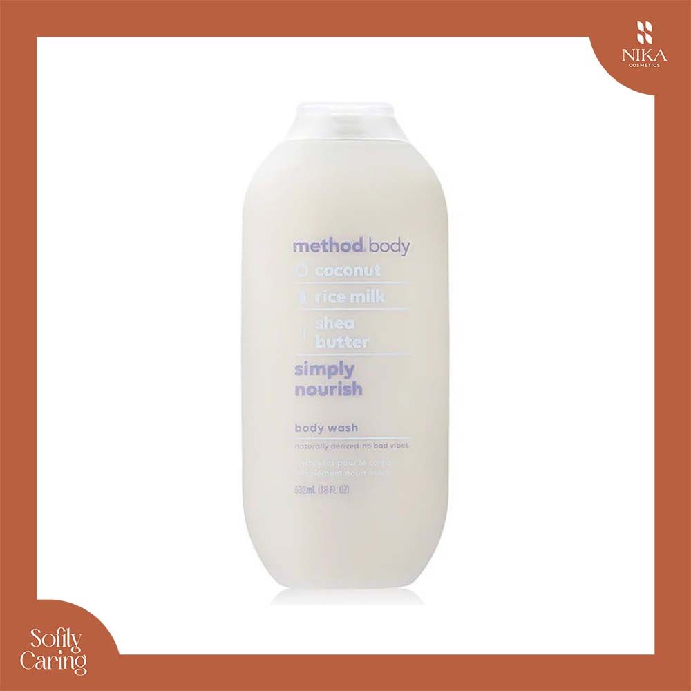 Sữa tắm Method Body Simply Nourish Body Wash 532ml Nika Cosmetics
