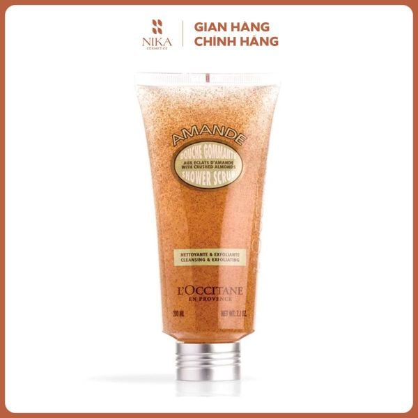 Sữa Tắm Tẩy Tế Bào Chết Loccitane Amande Shower Scrub 200Ml