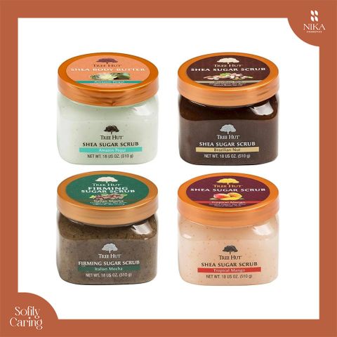 Tẩy Tế Bào Chết Body Tree Hut Shea Sugar Scrub 510G