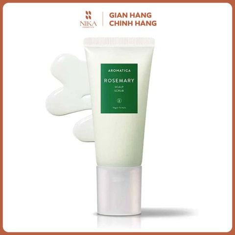 Tẩy Tế Bào Chết Da Đầu Aromatica Rosemary Scalp Scrub 165G