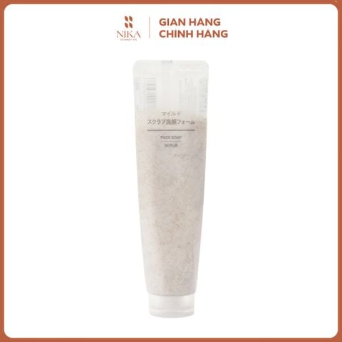 Tầy Tế Bào Chết Muji Face Soap Scrub 100G