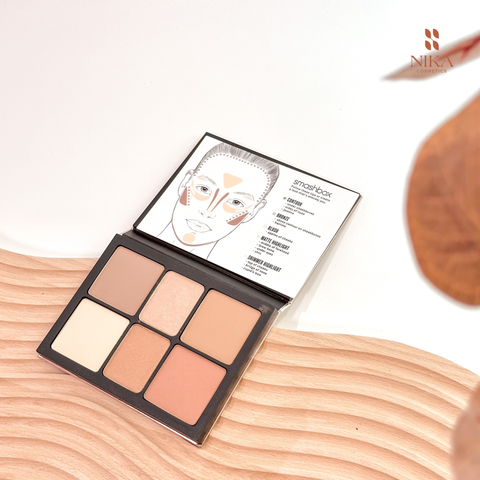 Bảng Phấn Tạo Khối + Highlight Smasbox Cali Contour 6 Ô