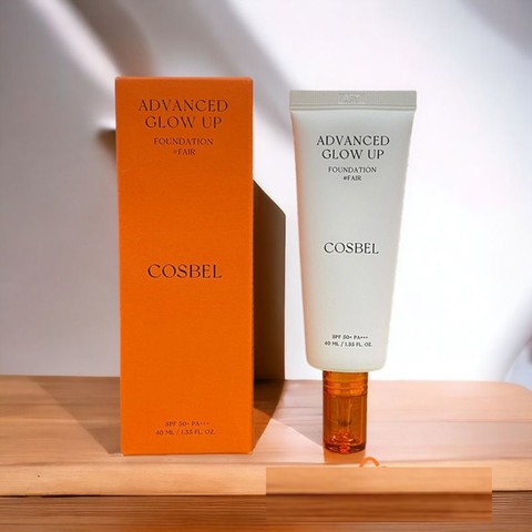 Kem Nền Cosbel Advanced Glow Up Foundation Spf 50+ Pa+++ 40Ml