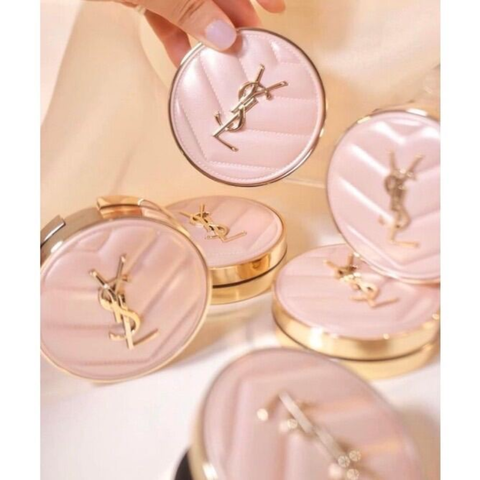 Phấn Tươi Ysl Touche Eclat Glow Pact High Cover Mesh Foundation 12G
