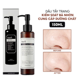 Dầu Tẩy Trang Dear Klairs Gentle Black Deep Cleansing Oil 150Ml