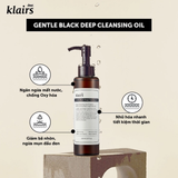 Dầu Tẩy Trang Dear Klairs Gentle Black Deep Cleansing Oil 150Ml