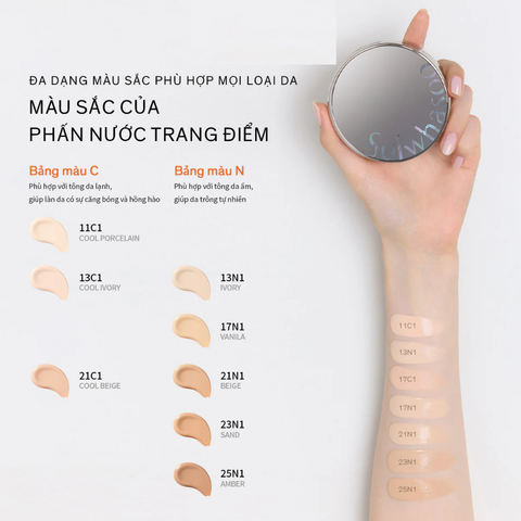 Cushion Sulwhasoo Perfecting Coussin De Teint Airy Kèm Lõi 30G