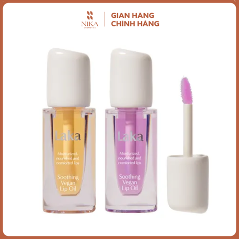 Dầu Dưỡng Môi Laka Soothing Vegan Lip Oil 4.5Ml