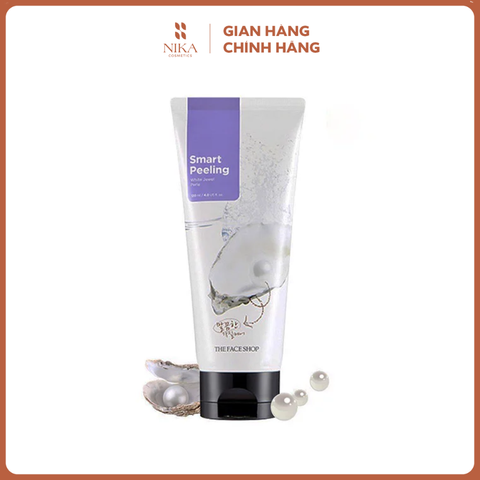 Tẩy Tế Bào Chết Ngọc Trai The Face Shop Smart Peeling White Jewel 120ML