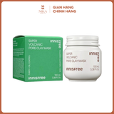 Mặt Nạ Đất Sét Innisfree Super Volcanic Pore Clay Mask 100ML