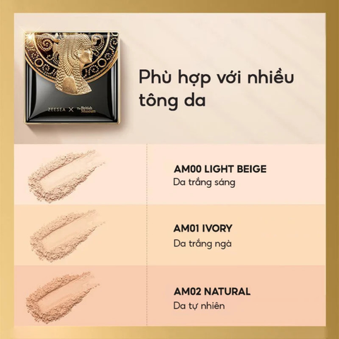 Phấn Phủ Nén Zeesea Refreshing Silky Powder 8G