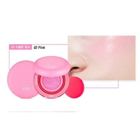 Má hồng The Face Shop Moisture Cushion Blush 8G