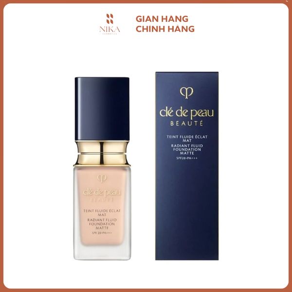 Kem Nền Cle De Peau Radiant Fluid Foundation Natural SPF 25+/PA++ 35ML