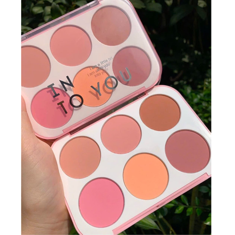 Bảng Má Hồng Into You Six-color Blush Palette 15G