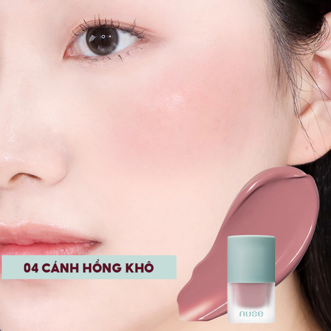 Má Hồng Kem Nuse Mousse Care Cheek 16Ml