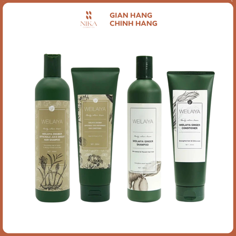 Set Dầu Gội + Dầu Xả Weilaiya 400Ml + 250Ml