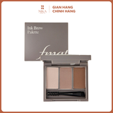 Bột Kẻ Mày The Face Shop Ink Brow Powder Kit 3Ô 3.5G