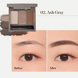 Bột Kẻ Mày The Face Shop Ink Brow Powder Kit 3Ô 3.5G