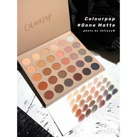 Bảng Mắt Colourpop Gone Matte Pressed Powder Palette 30 Ô 33G