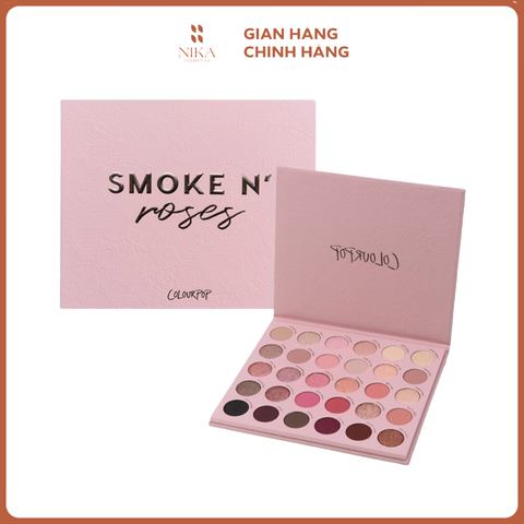Bảng Mắt Colourpop Smoke N' Roses Pressed Powder Palette 30 Ô 33G