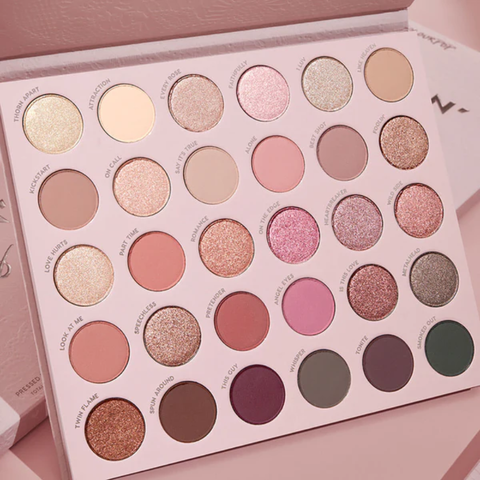 Bảng Mắt Colourpop Smoke N' Roses Pressed Powder Palette 30 Ô 33G
