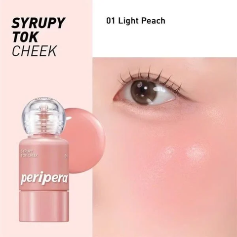 Má Hồng Kem Peripera Syrupy Tok Cheek 9G