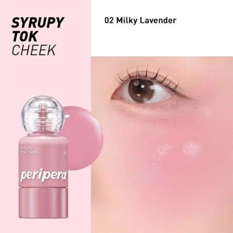 Má Hồng Kem Peripera Syrupy Tok Cheek 9G