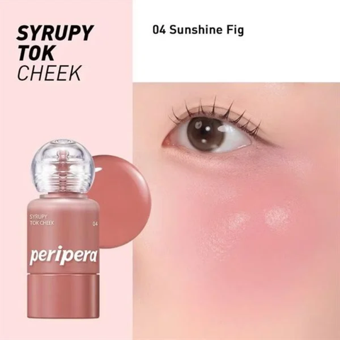 Má Hồng Kem Peripera Syrupy Tok Cheek 9G