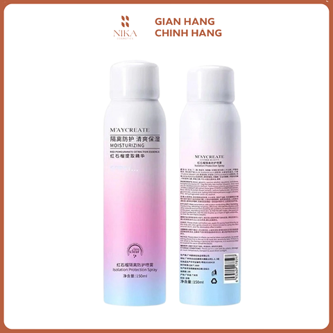 Xịt Nâng Tone M'aycreate Moisturizing Spray 150ML