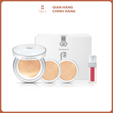Set Cushion The Whoo Radiant White Moisture 13G + 2 lõi + 1 Son