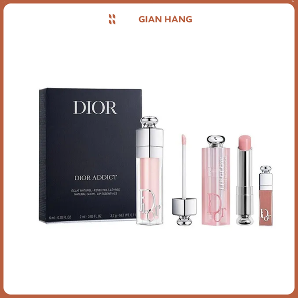 Set Son Dưỡng Dior Addict Natural Glow Lip Essentials