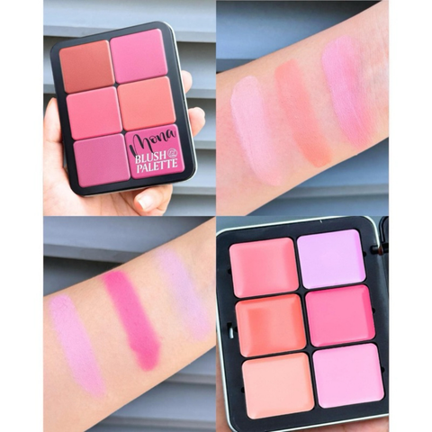 Bảng Má Hồng Kem Mona 12 Color Blush Palette 32.4G
