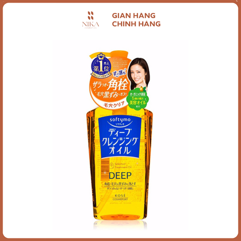 Dầu Tẩy Trang Kose Softymo Deep Cleansing Oil 230ML