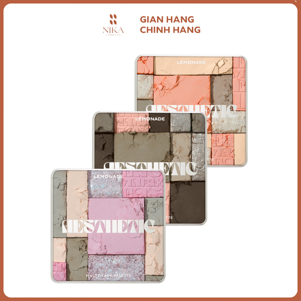 Bảng Phấn Mắt Lemonade Aesthetic Multi-task Palette 10.8G