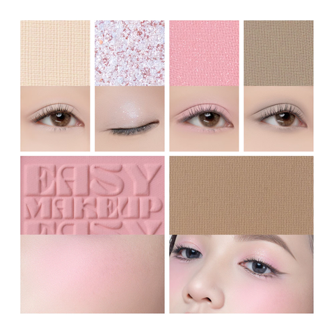 Bảng Phấn Mắt Lemonade Aesthetic Multi-task Palette 10.8G