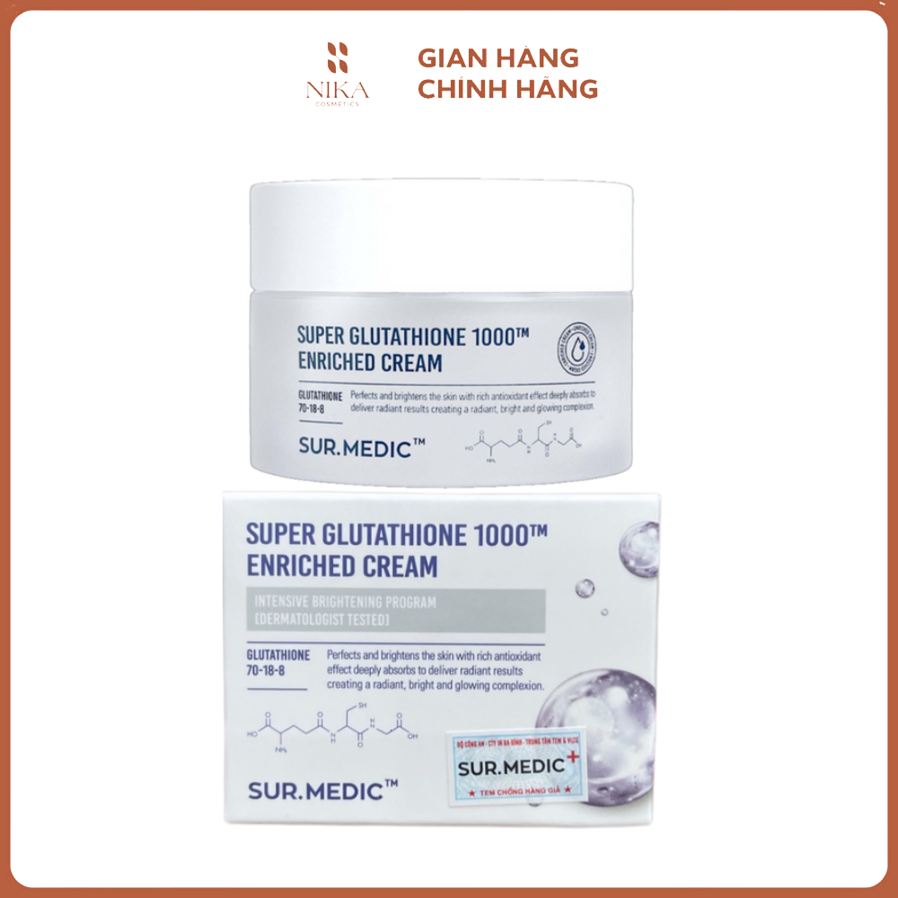 sur medic super glutathione SUR.MEDIC+ Super Glutathione 100™ Bright Ampoule main image 1