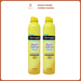 Xịt Chống Nắng Neutrogena Beach Defense 60+ 240G
