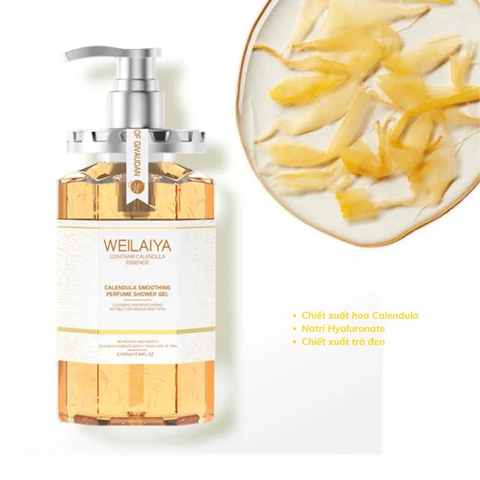 Sữa Tắm Weilaiya Calendula Skin Shower Gel 450ml