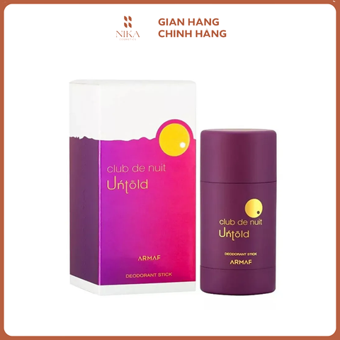 Lăn Khử Mùi Club De Nuit Untold Deodorant Stick 75G