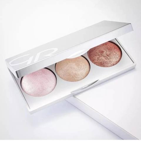 Highlight Golden Rose Strobing Palette High Impact Glow 8.4G