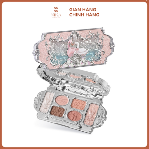 Phấn Mắt Flower Knows Swan Ballet Series 6Ô 6.5G